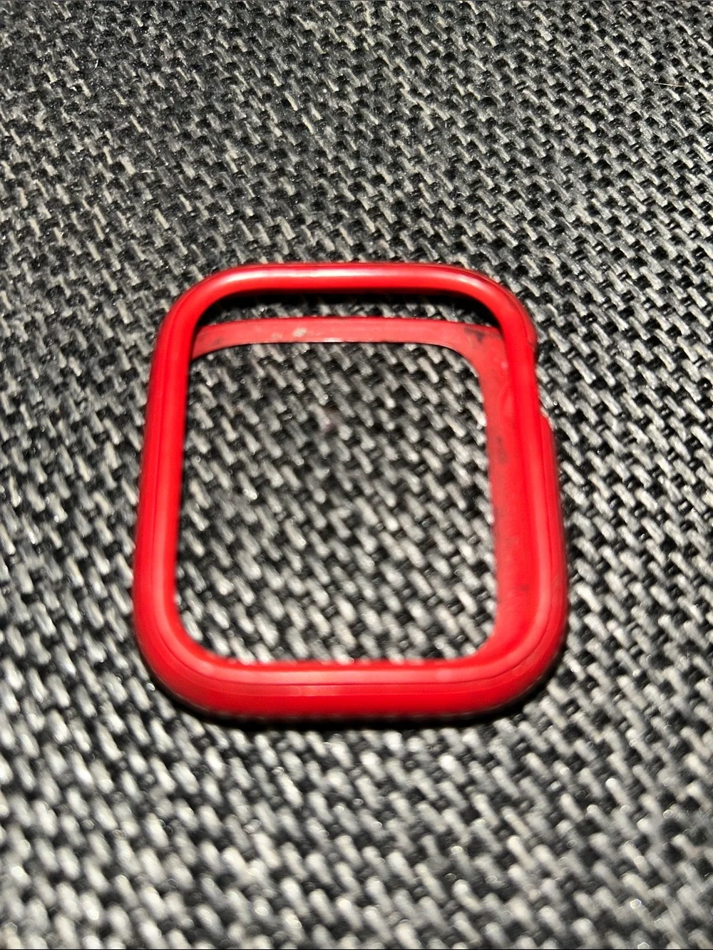 Slim Red Protective Case for Smartwatch - Unbranded